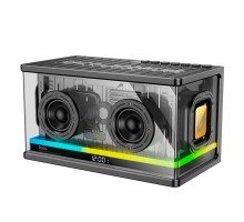 Портативна колонка HOCO BS62 Flash cold energy 2.1 desktop BT speaker Black (6942007629836)