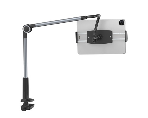 Тримач для мобiльного Baseus Otaku life rotary adjustment lazy holder Pro(Applicable for phone/ ipad) gray (LUZQ000013) Тримач для мобiльного Baseus Otaku life rotary adjustment lazy holder Pro(Applicable for phone/ ipad) gray (LUZQ000013)
