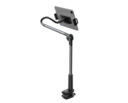 Тримач для мобiльного Baseus Otaku life rotary adjustment lazy holder Pro(Applicable for phone/ ipad) gray (LUZQ000013) Тримач для мобiльного Baseus Otaku life rotary adjustment lazy holder Pro(Applicable for phone/ ipad) gray (LUZQ000013)