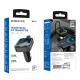 АЗП з FM-модулятором BOROFONE BC53 Highway PD20W+QC3.0 car BT FM transmitter 18W Black (6941991108457)