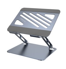 Підставка для ноутбука BOROFONE BH115 Plus Vito metal notebook stand Metal Gray (6941991112454)