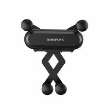 Автотримач для телефона BOROFONE BH19 Eddie air outlet gravity in-car holder (6931474721204)