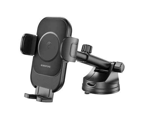 Автотримач для телефона з БЗП BOROFONE BH203 Blue Charm wireless fast charging car holder(center console) (BH203) Автотримач для телефона з БЗП BOROFONE BH203 Blue Charm wireless fast charging car holder(center console) (BH203)