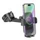 Автотримач для телефона з БЗП BOROFONE BH203 Blue Charm wireless fast charging car holder(center console) (BH203)
