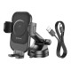 Автотримач для телефона з БЗП BOROFONE BH203 Blue Charm wireless fast charging car holder(center console) (BH203)