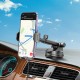 Автотримач для телефона з БЗП BOROFONE BH203 Blue Charm wireless fast charging car holder(center console) (BH203)