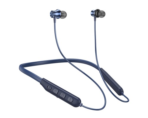 Бездротові навушники HOCO ES64 Easy Sound sports BT earphones Navy Blue (6931474784483)