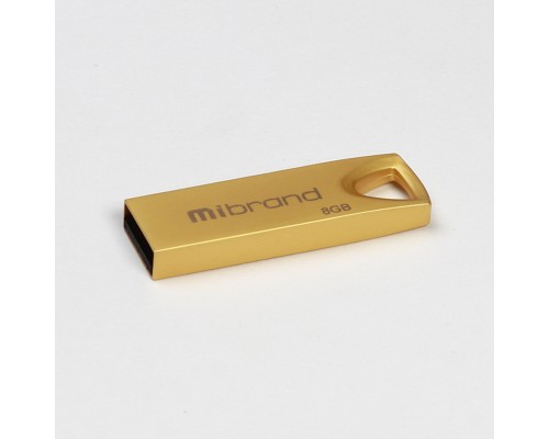 Флеш-накопичувач Mibrand USB 2.0 Taipan 8Gb Gold (MI2.0/TA8U2G) Флеш-накопичувач Mibrand USB 2.0 Taipan 8Gb Gold (MI2.0/TA8U2G)