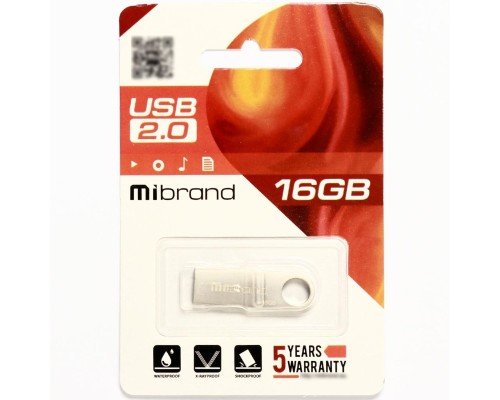 Флеш-накопичувач Mibrand USB 2.0 Puma 16Gb Silver (MI2.0/PU16U1S) Флеш-накопичувач Mibrand USB 2.0 Puma 16Gb Silver (MI2.0/PU16U1S)
