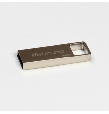 Флеш-накопичувач Mibrand USB 2.0 Shark 64Gb Silver (MI2.0/SH64U4S)