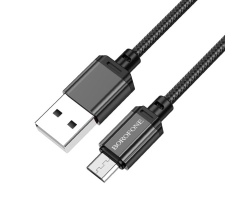 Кабель BOROFONE BX87 Sharp charging data cable for Micro Black (6974443389029) Кабель BOROFONE BX87 Sharp charging data cable for Micro Black (6974443389029)