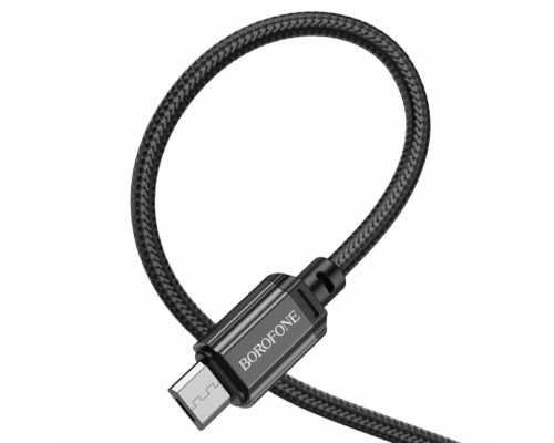 Кабель BOROFONE BX87 Sharp charging data cable for Micro Black (6974443389029) Кабель BOROFONE BX87 Sharp charging data cable for Micro Black (6974443389029)