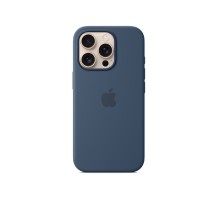 Чохол для смартфона Silicone Full Case AAA MagSafe IC for iPhone 16 Pro Max Dark Blue (Orig16PMBlue)