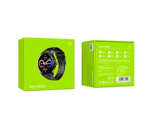 Смарт-годинник HOCO Y4 Smart watch Black (6931474754196) Смарт-годинник HOCO Y4 Smart watch Black (6931474754196)