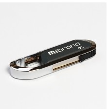 Флеш-накопичувач Mibrand USB 2.0 Aligator 8Gb Grey (MI2.0/AL8U7G)