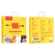 Кабель HOCO X21 USB to iP 2A, 1m, silicone, TPE connectors, Black+Red (6957531071372)