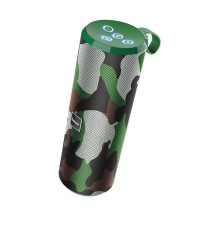 Портативна колонка HOCO BS33 Voice sports wireless speaker Camouflage Green (6931474721075)
