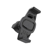 Тримач для мобільного HOCO CA38 Platinum sharp air outlet in-car holder Black (6957531086338)