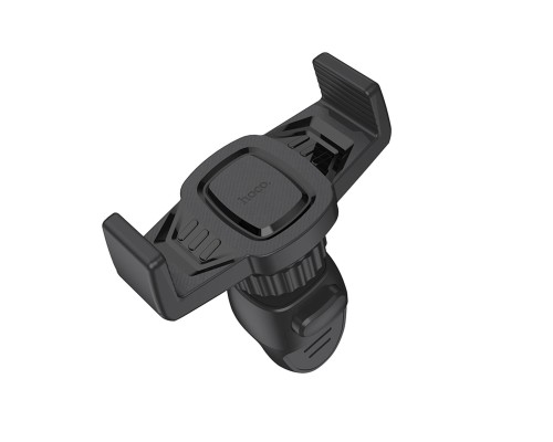 Тримач для мобільного HOCO CA38 Platinum sharp air outlet in-car holder Black (6957531086338) Тримач для мобільного HOCO CA38 Platinum sharp air outlet in-car holder Black (6957531086338)