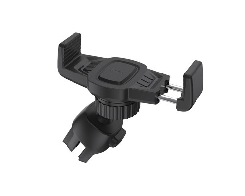 Тримач для мобільного HOCO CA38 Platinum sharp air outlet in-car holder Black (6957531086338) Тримач для мобільного HOCO CA38 Platinum sharp air outlet in-car holder Black (6957531086338)