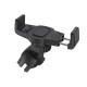 Тримач для мобільного HOCO CA38 Platinum sharp air outlet in-car holder Black (6957531086338)