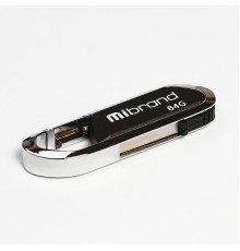 Флеш-накопичувач Mibrand USB 2.0 Aligator 64Gb Black (MI2.0/AL64U7B)