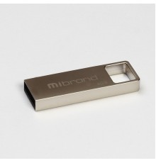 Флеш-накопичувач Mibrand USB 2.0 Shark 4Gb Silver (MI2.0/SH4U4S)