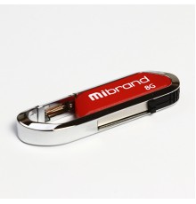 Флеш-накопичувач Mibrand USB 2.0 Aligator 8Gb Dark Red (MI2.0/AL8U7DR)