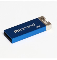 Флеш-накопичувач Mibrand USB 2.0 Chameleon 8Gb Blue (MI2.0/CH8U6U)