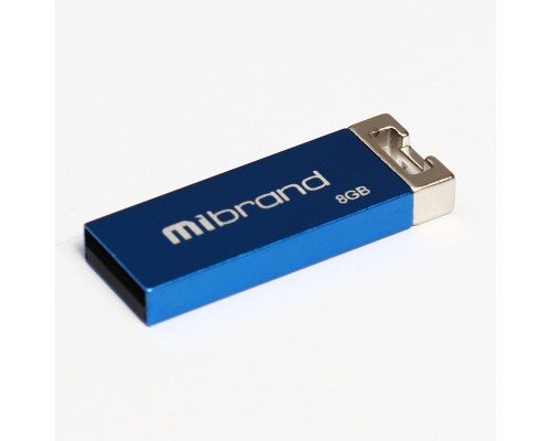 Флеш-накопичувач Mibrand USB 2.0 Chameleon 8Gb Blue (MI2.0/CH8U6U) Флеш-накопичувач Mibrand USB 2.0 Chameleon 8Gb Blue (MI2.0/CH8U6U)