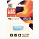 Флеш-накопичувач Mibrand USB 2.0 Chameleon 8Gb Blue (MI2.0/CH8U6U)