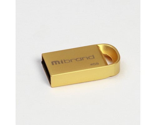 Флеш-накопичувач Mibrand USB 2.0 Lynx 4Gb Gold (MI2.0/LY4M2G) Флеш-накопичувач Mibrand USB 2.0 Lynx 4Gb Gold (MI2.0/LY4M2G)