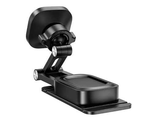 Тримач для мобільного HOCO H4 Mike magnetic car mount(center console) Black (6931474791559) Тримач для мобільного HOCO H4 Mike magnetic car mount(center console) Black (6931474791559)