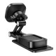 Тримач для мобільного HOCO H4 Mike magnetic car mount(center console) Black (6931474791559)