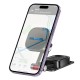 Тримач для мобільного HOCO H4 Mike magnetic car mount(center console) Black (6931474791559)