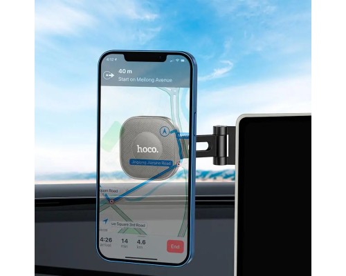 Тримач для мобільного HOCO H4 Mike magnetic car mount(center console) Black (6931474791559) Тримач для мобільного HOCO H4 Mike magnetic car mount(center console) Black (6931474791559)