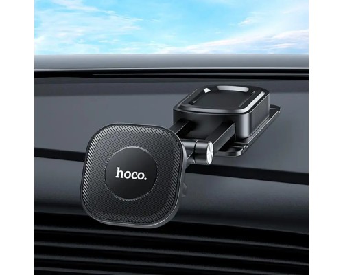 Тримач для мобільного HOCO H4 Mike magnetic car mount(center console) Black (6931474791559) Тримач для мобільного HOCO H4 Mike magnetic car mount(center console) Black (6931474791559)