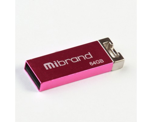 Флеш-накопичувач Mibrand USB 2.0 Chameleon 64Gb Pink (MI2.0/CH64U6P) Флеш-накопичувач Mibrand USB 2.0 Chameleon 64Gb Pink (MI2.0/CH64U6P)
