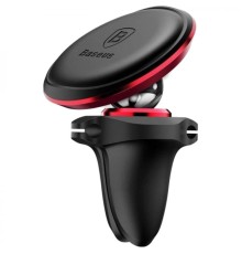Автотримач для телефона Baseus Magnetic Air Vent Car Mount Holder Red (SUGX-A09)