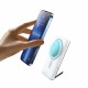 Зовнішній акумулятор Baseus Magnetic Bracket Wireless Fast Charge Power Bank 10000mAh 20W White (PPCX000202)