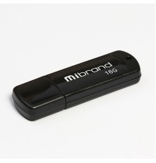 Флеш-накопичувач Mibrand USB 2.0 Grizzly 16Gb Black (MI2.0/GR16P3B)