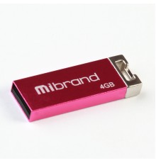 Флеш-накопичувач Mibrand USB 2.0 Chameleon 4Gb Pink (MI2.0/CH4U6P)