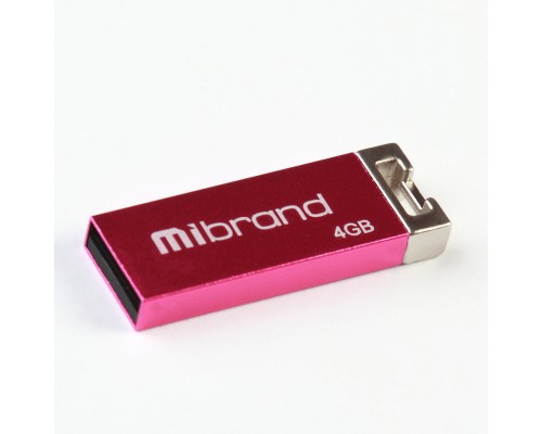 Флеш-накопичувач Mibrand USB 2.0 Chameleon 4Gb Pink (MI2.0/CH4U6P) Флеш-накопичувач Mibrand USB 2.0 Chameleon 4Gb Pink (MI2.0/CH4U6P)