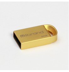Флеш-накопичувач Mibrand USB 2.0 Lynx 64Gb Gold (MI2.0/LY64M2G)
