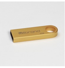 Флеш-накопичувач Mibrand USB 2.0 Puma 4Gb Gold (MI2.0/PU4U1G)