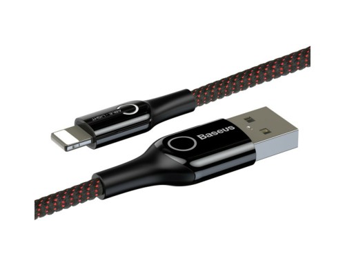 Кабель Baseus C-shaped Light Intelligent Power-off Cable 2.4A 1m Black (CALCD-01) Кабель Baseus C-shaped Light Intelligent Power-off Cable 2.4A 1m Black (CALCD-01)