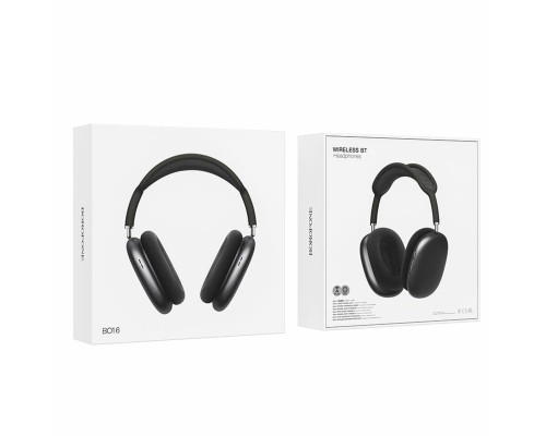 Навушники BOROFONE BO16 Cool hey BT headphones Dark Grey (BO16DG) Навушники BOROFONE BO16 Cool hey BT headphones Dark Grey (BO16DG)