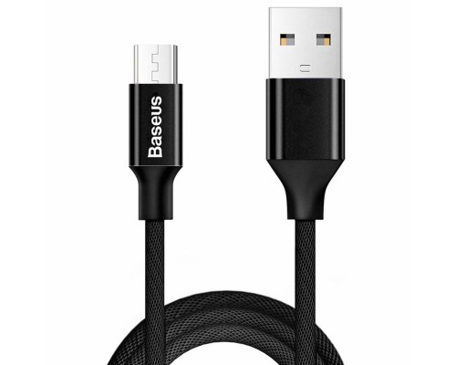 Кабель Baseus Yiven Cable For Micro 1M Black (CAMYW-A01) Кабель Baseus Yiven Cable For Micro 1M Black (CAMYW-A01)