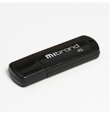 Флеш-накопичувач Mibrand USB 2.0 Grizzly 4Gb Black (MI2.0/GR4P3B)