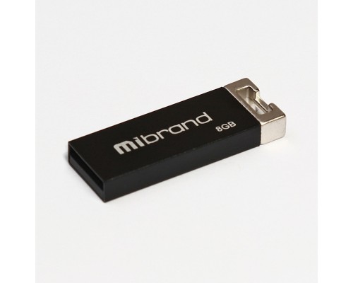 Флеш-накопичувач Mibrand USB 2.0 Chameleon 8Gb Black (MI2.0/CH8U6B) Флеш-накопичувач Mibrand USB 2.0 Chameleon 8Gb Black (MI2.0/CH8U6B)